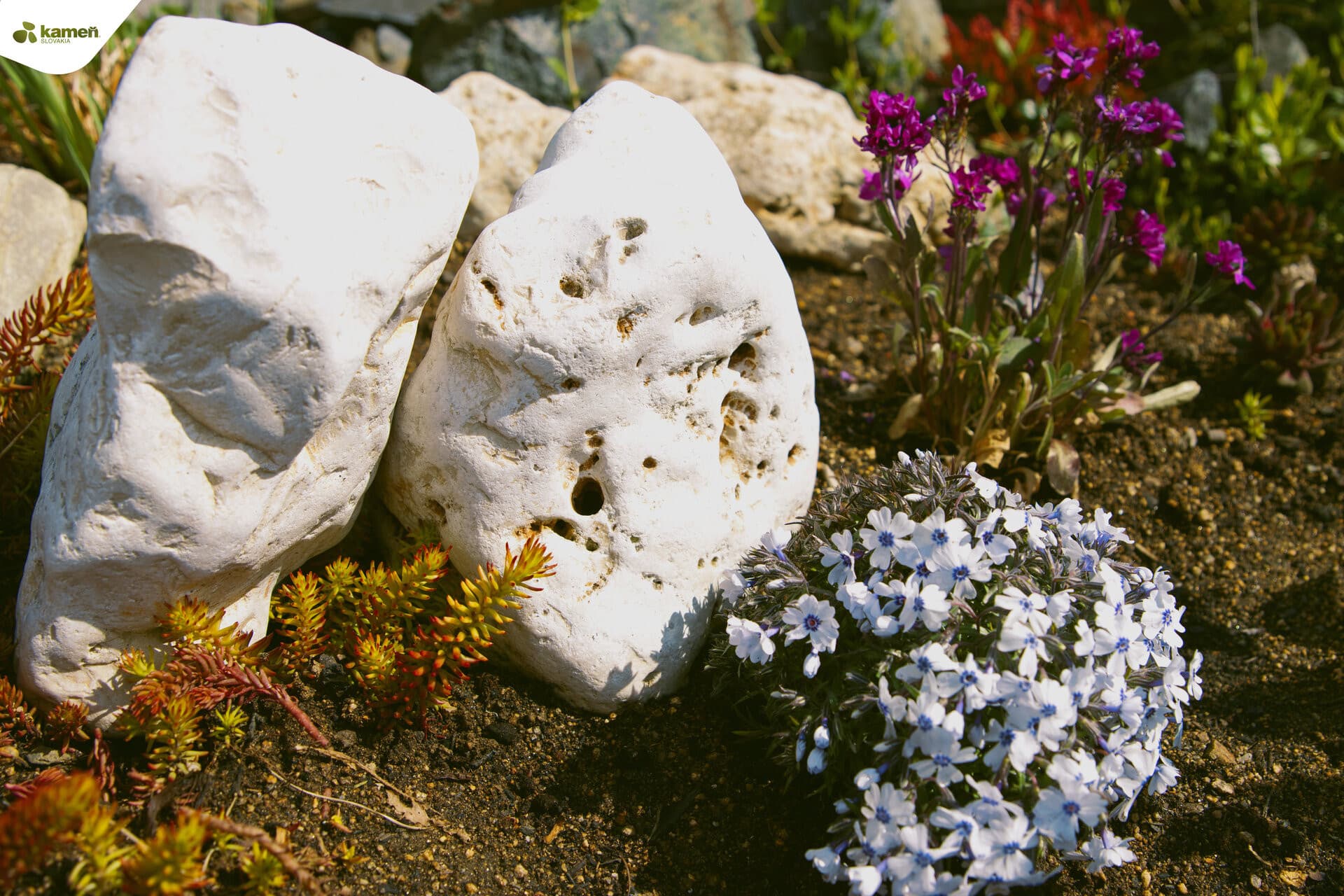 Travertín ATR51 dekoračné okruhliaky/okrasné kamenivo - thumbnail 2