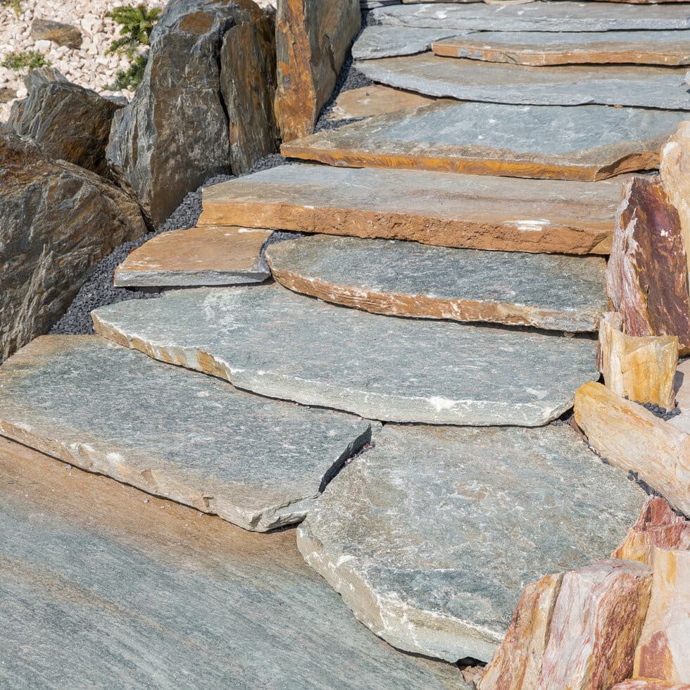 Kvarcit K65 kamenná platňa / nášľapné kamene / schody - thumbnail 1