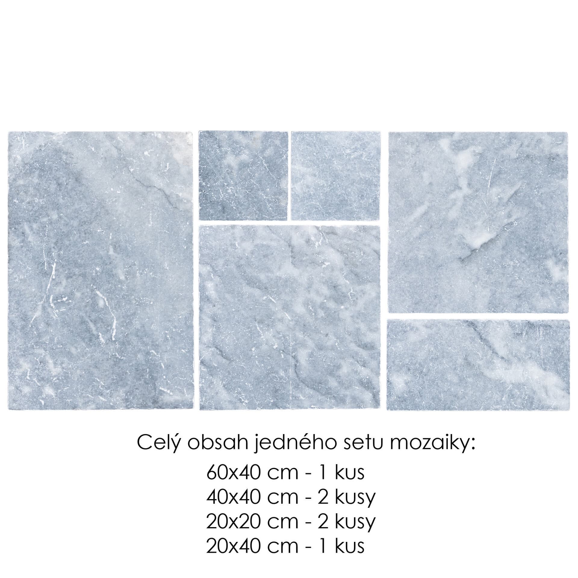 Mramor Antik AM88 mozaika - obklad / dlažba - thumbnail 2