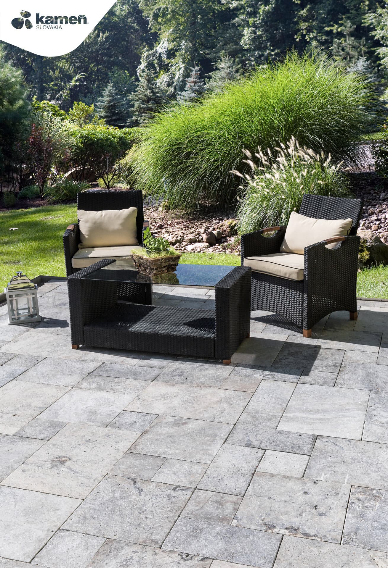 Travertín Antik BLUE SKY ATR73 mozaika - obklad / dlažba - thumbnail 3