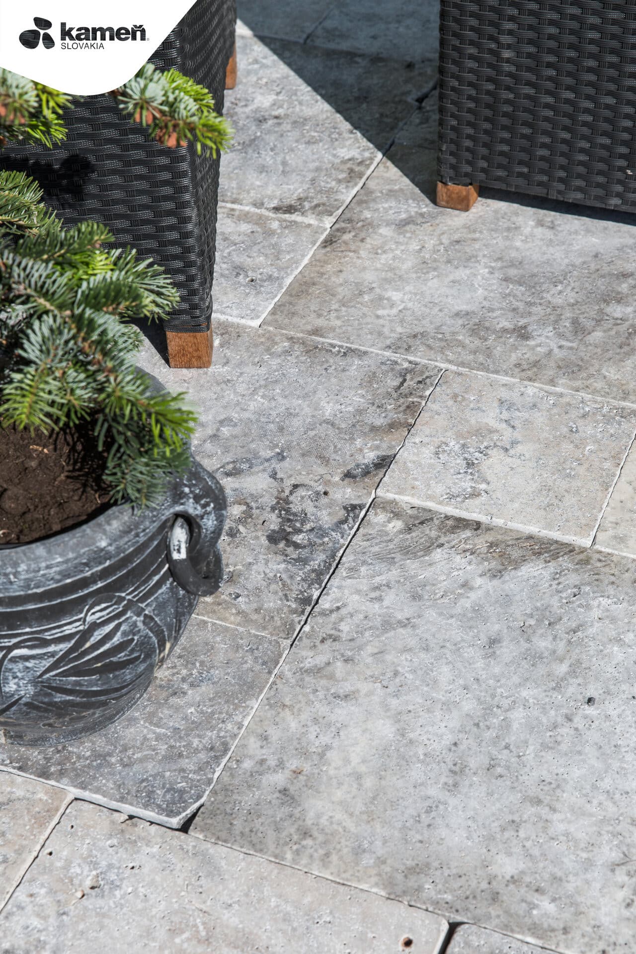 Travertín Antik BLUE SKY ATR73 mozaika - obklad / dlažba - thumbnail 5