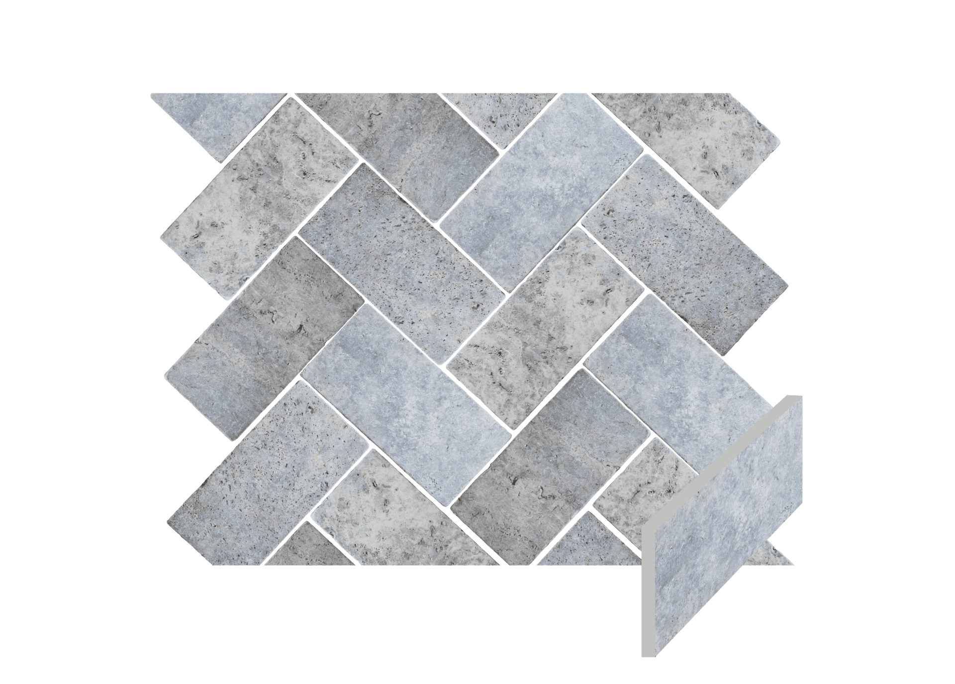 Travertín Antik BLUE SKY ATR73 obklad / dlažba - thumbnail 2