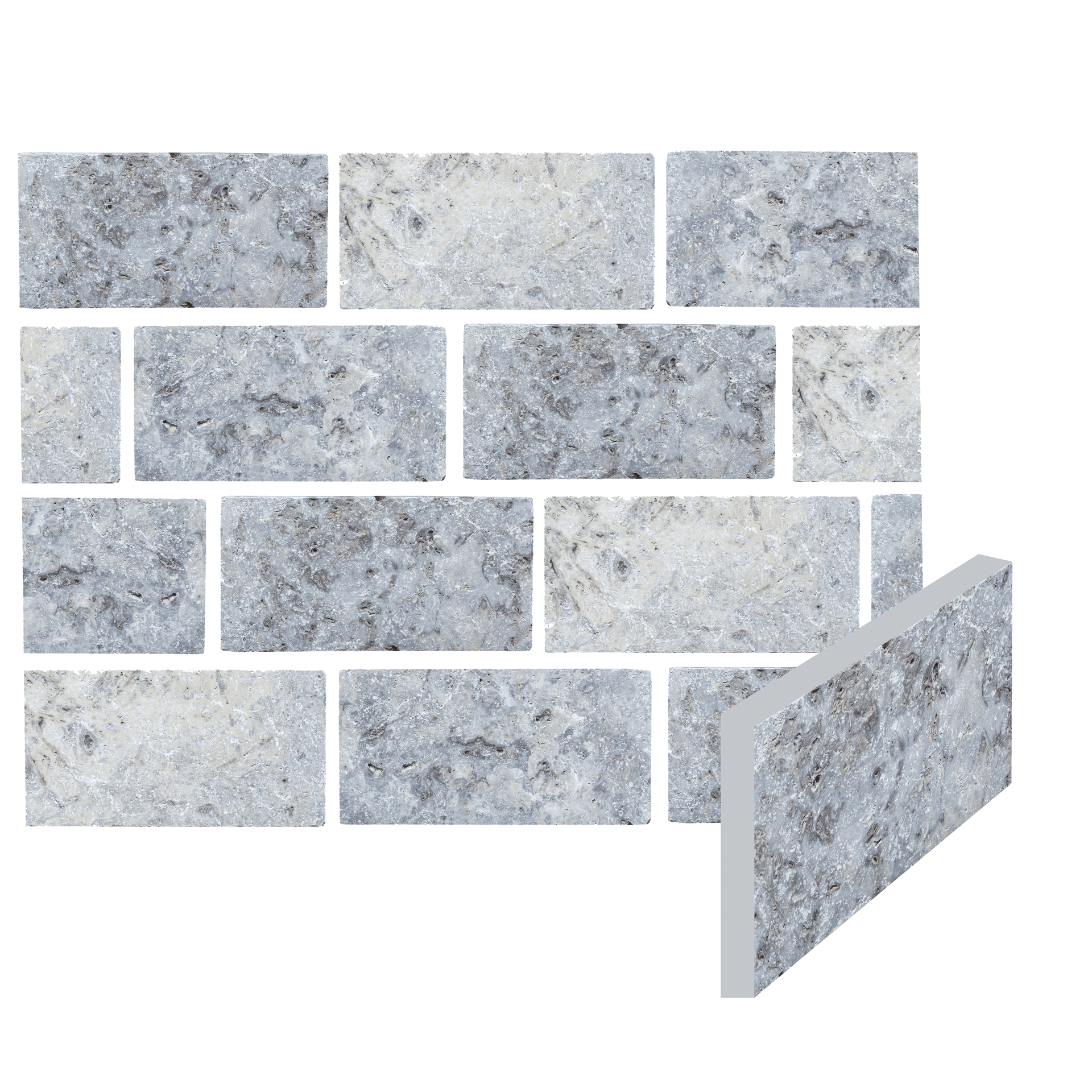 Travertín Antik BLUE SKY ATR73 obklad / dlažba - thumbnail 3