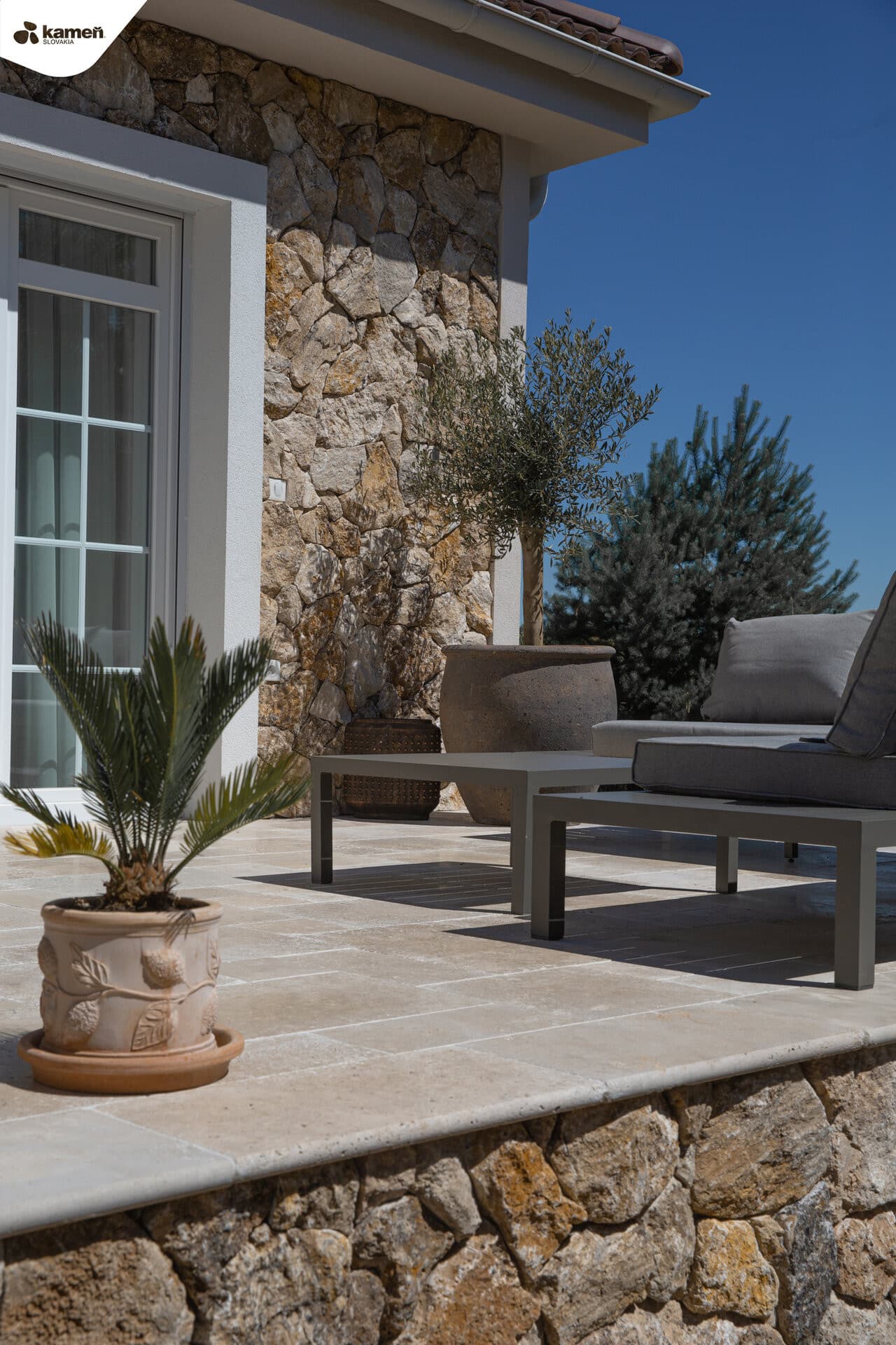 Travertín Antik COFFEE ATR55 mozaika - obklad / dlažba - thumbnail 2