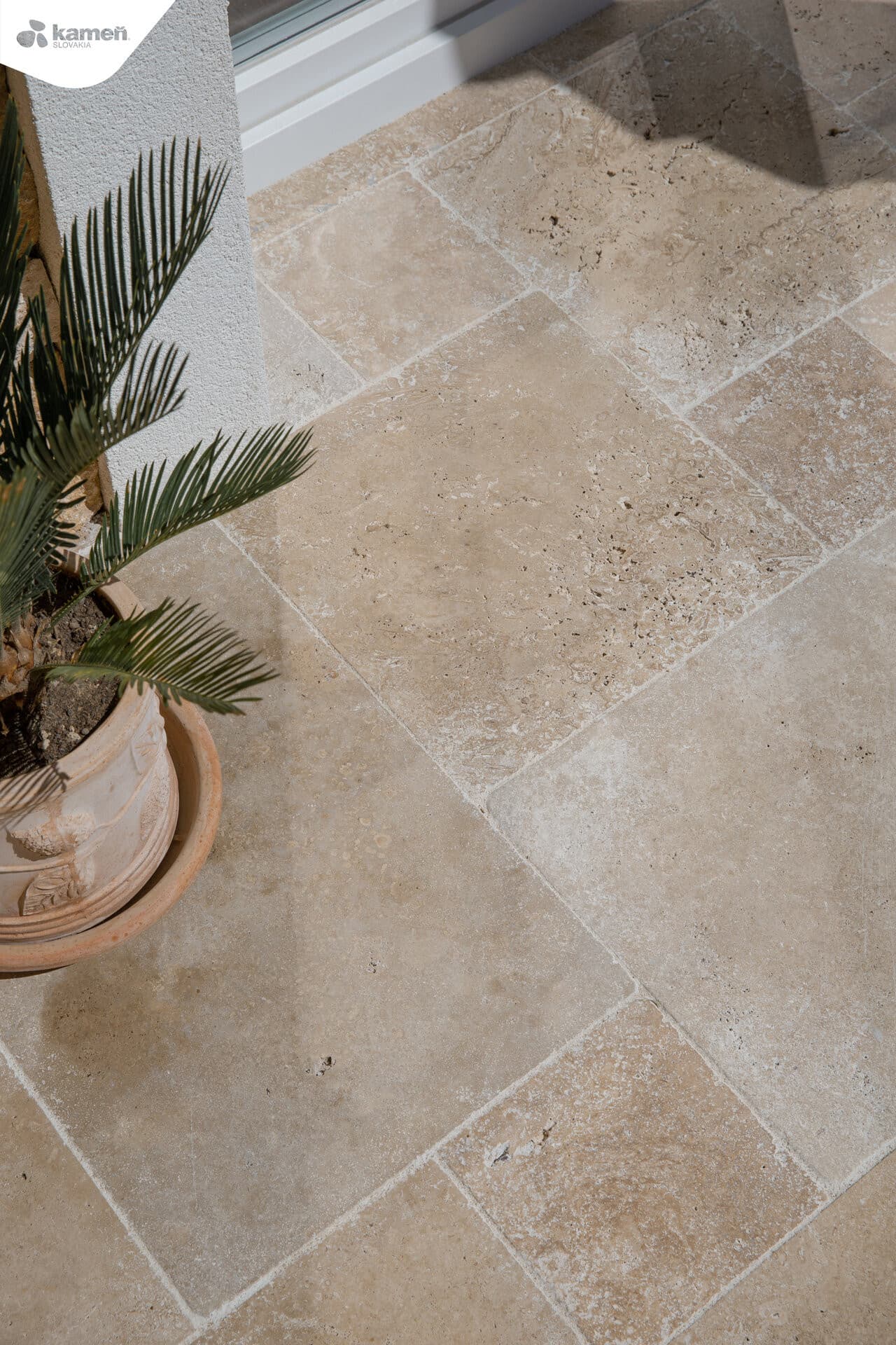 Travertín Antik COFFEE ATR55 mozaika - obklad / dlažba - thumbnail 4