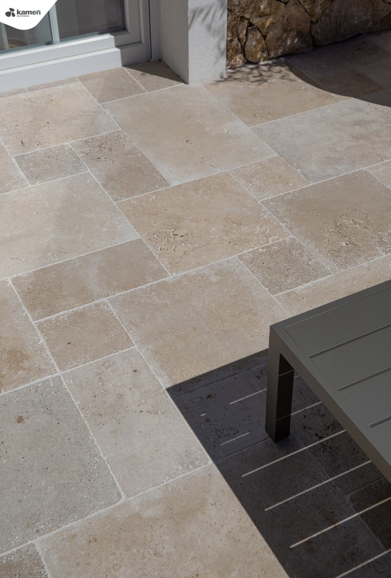 Travertín Antik COFFEE ATR55 mozaika - obklad / dlažba - thumbnail 5