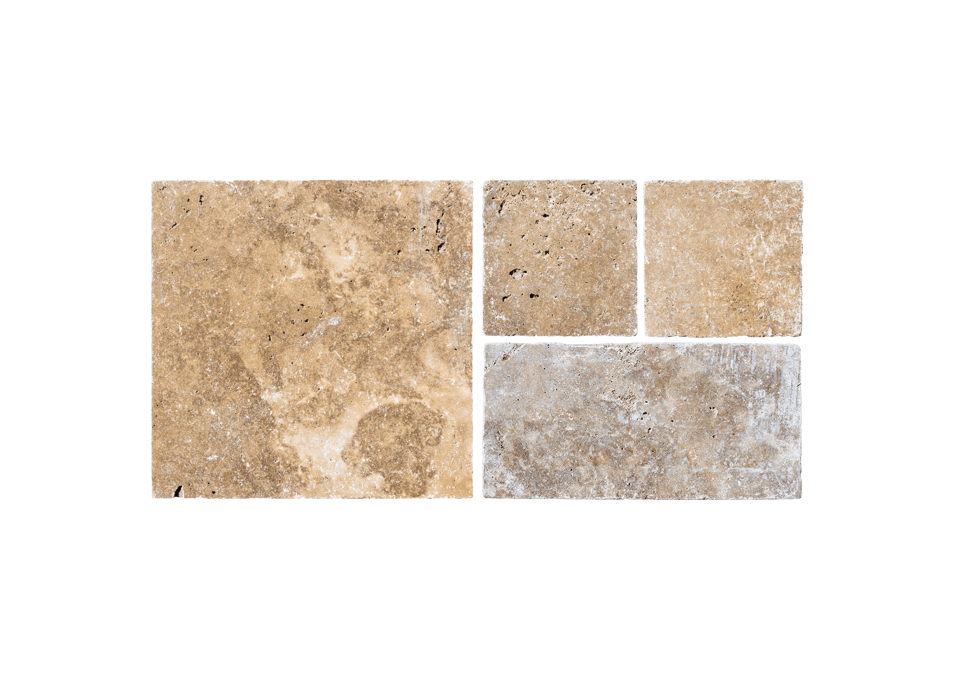 Travertín COFFEE ATR55 MINI mozaika - obklad / dlažba - thumbnail 1