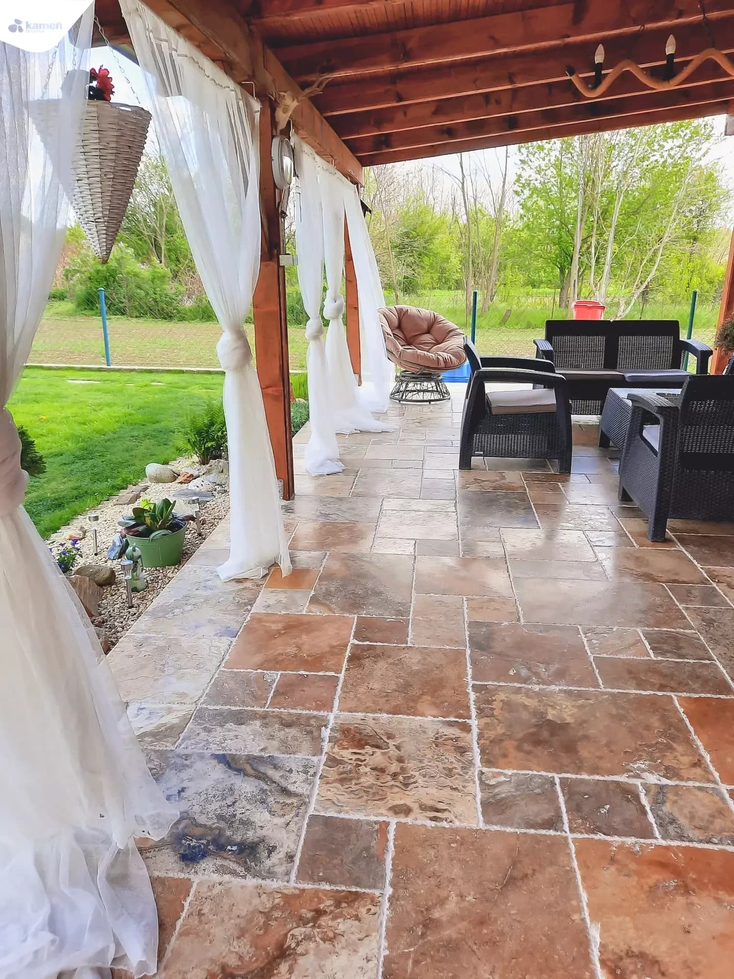 Travertín TR98 WAVE mozaika - obklad / dlažba - thumbnail 3