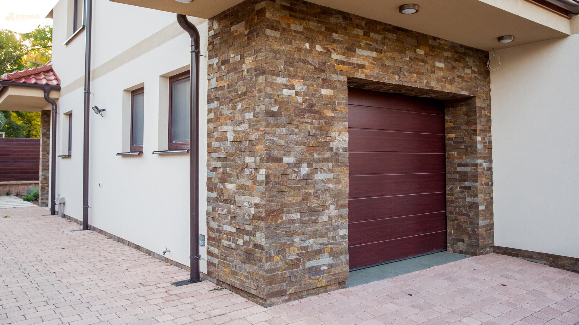 Gneis G55 kamenný tehličkový obklad - thumbnail 3