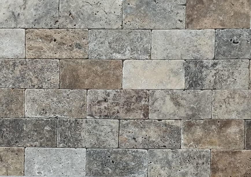 Travertín Antik BLUE SKY ATR73 kamenný tehličkový obklad - thumbnail 2