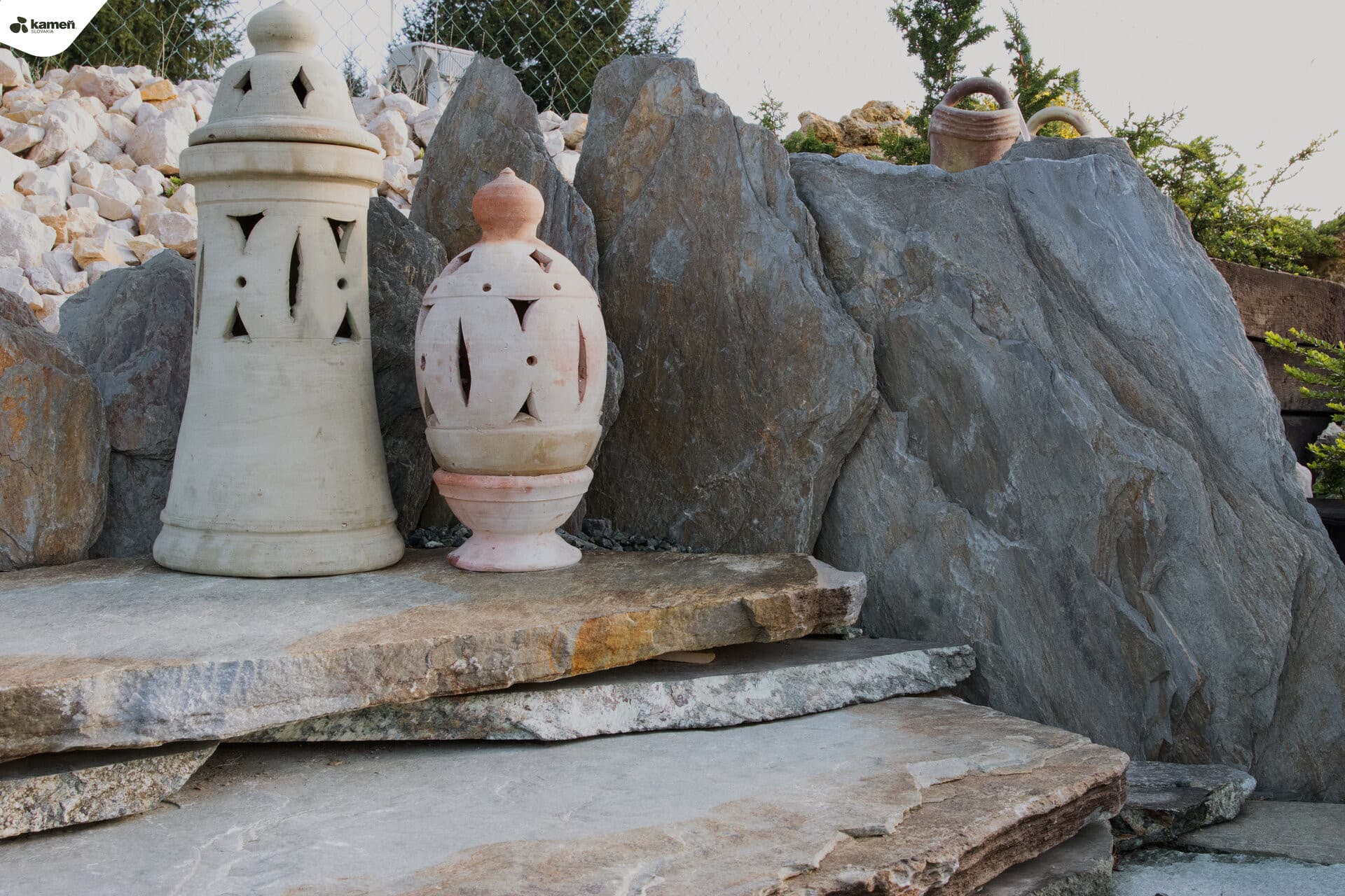 Kvarcit K65 kamenná platňa / nášľapné kamene / schody - thumbnail 9