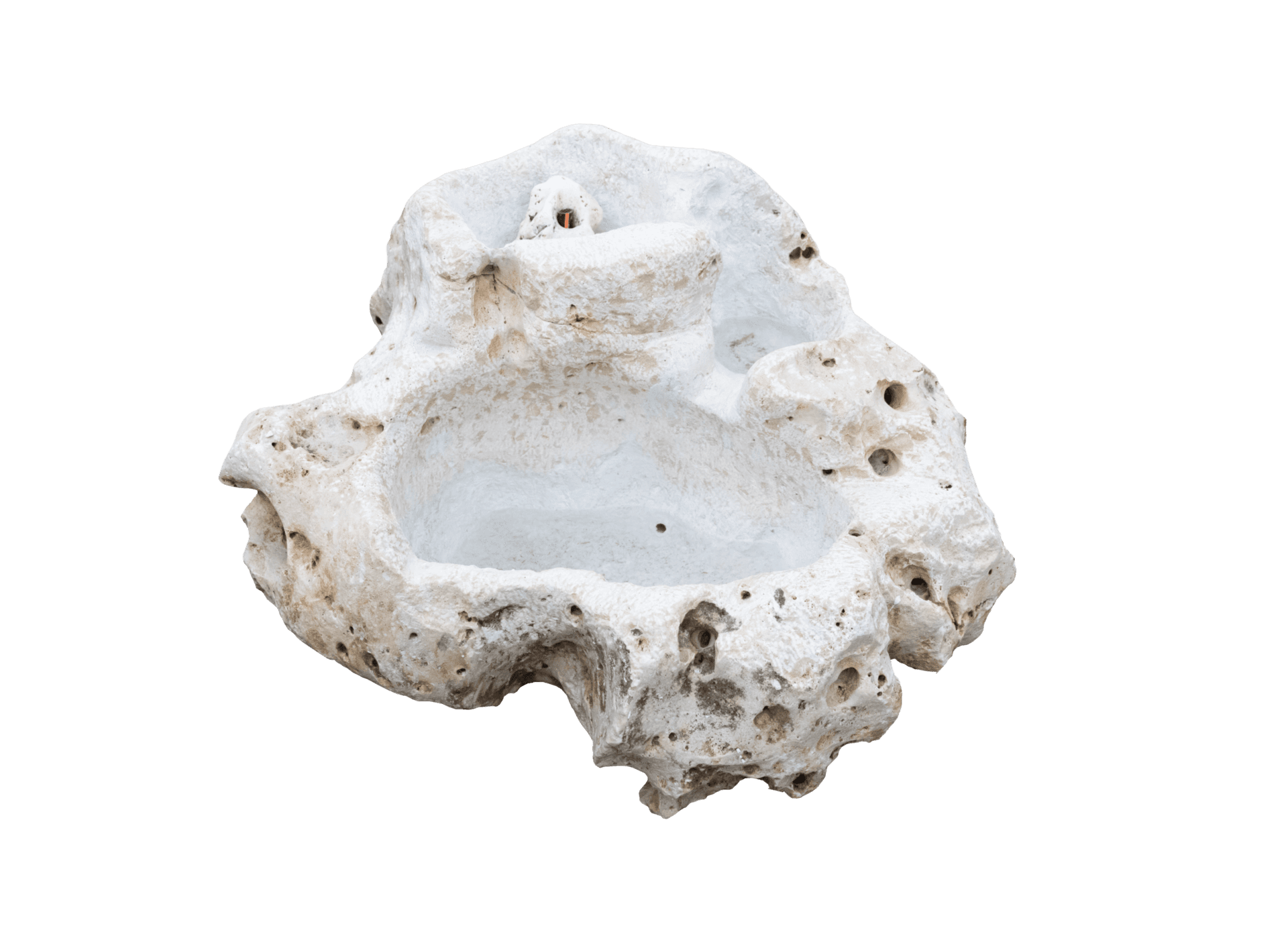 Travertín vodopád "L" ATR51 fontána z kameňa/umývadlo - thumbnail 2