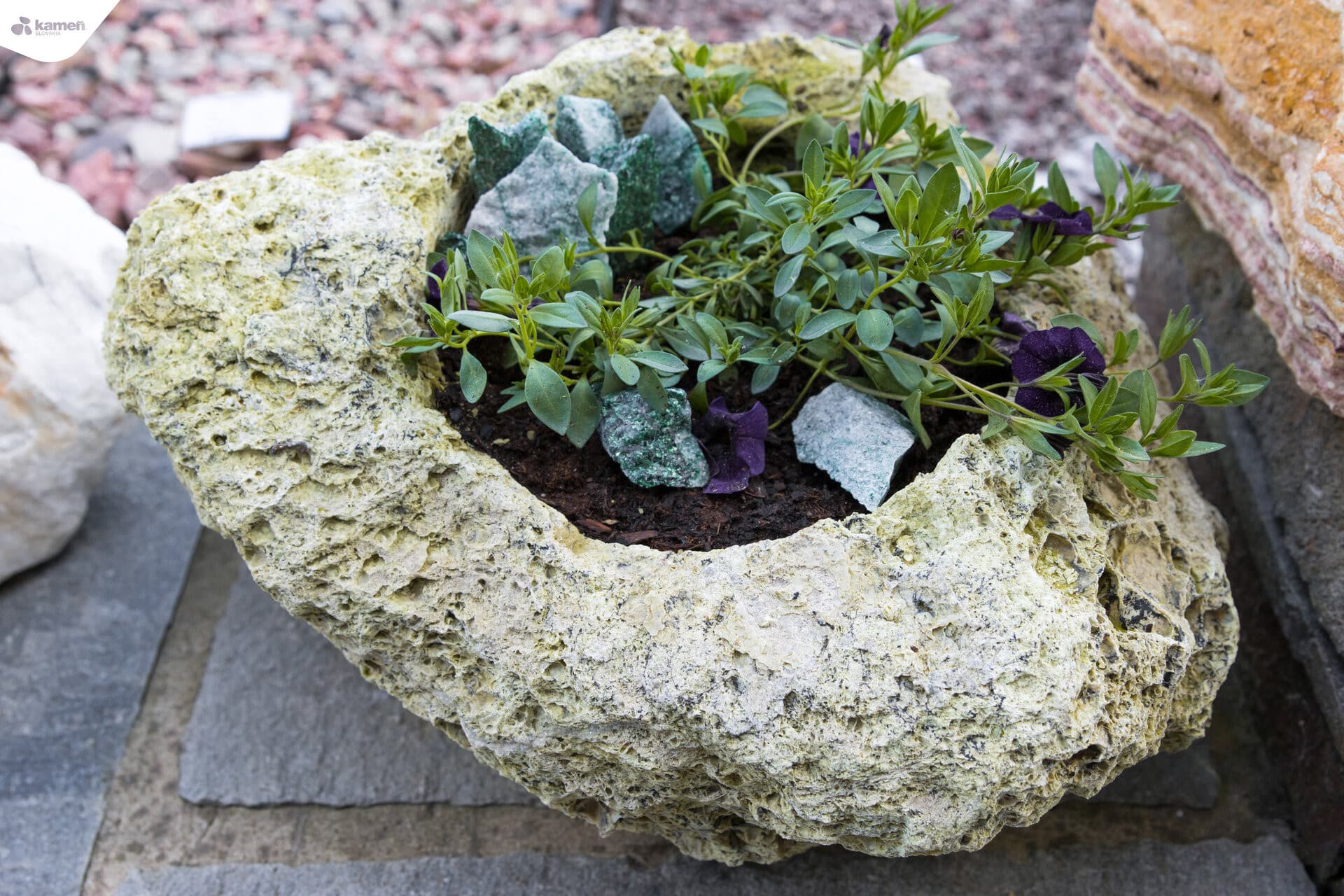 Kvetináč z kameňa - thumbnail 21