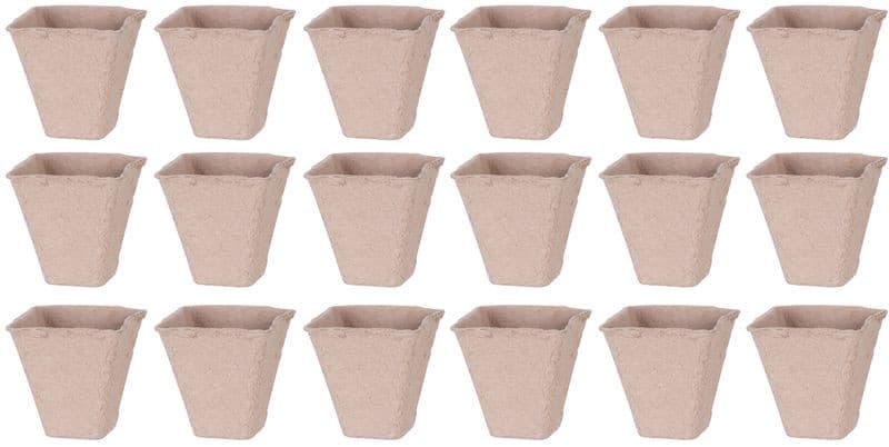 Sadbovač Strend Pro Herrison P1018, papierový, 8x8 cm, bal. 18 ks - thumbnail 1