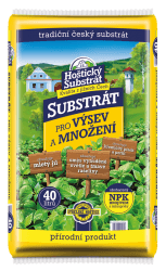 Hoštický substrát - Substrát pre výsev a množení 10l/40l/70l - thumbnail 2