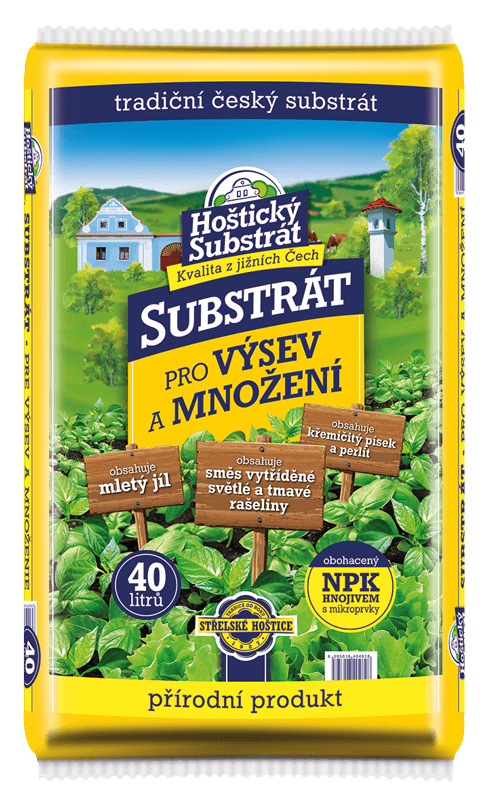 Hoštický substrát - Substrát pre výsev a množení 10l/40l/70l - thumbnail 1