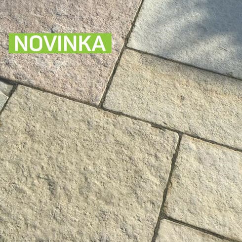 Vápenec Antik AV24 mozaika "XL" - obklad / dlažba - thumbnail 1