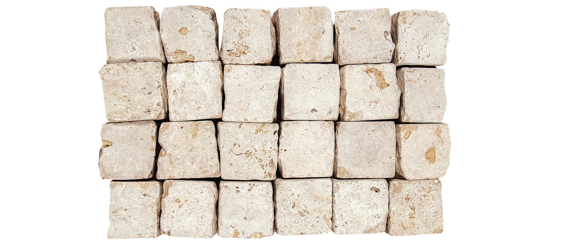 ATR22 Travertín kocka 7,5-8x10x10cm,piesková - thumbnail 2