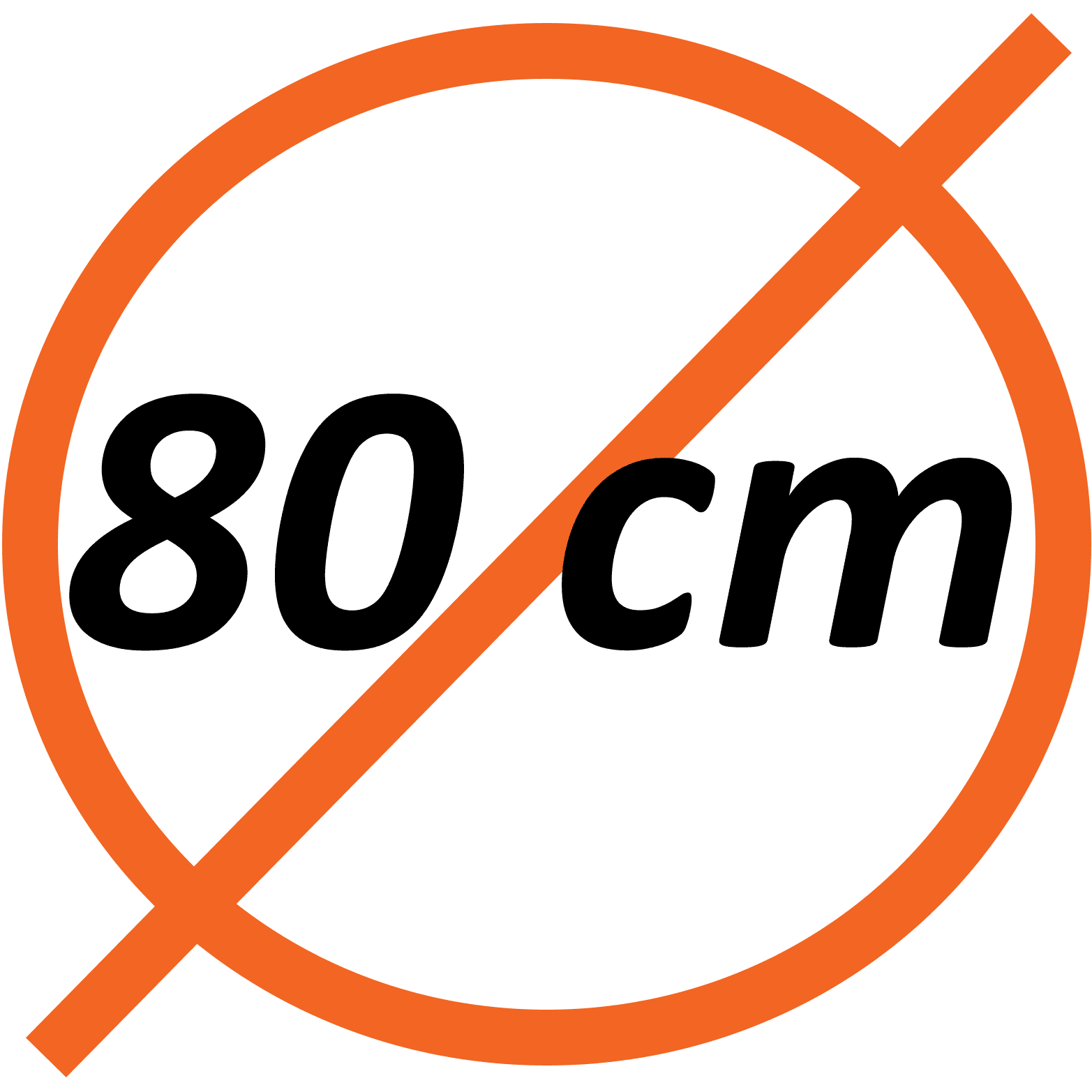 Okrúhle laminátové veko Ø 80 cm - thumbnail 2