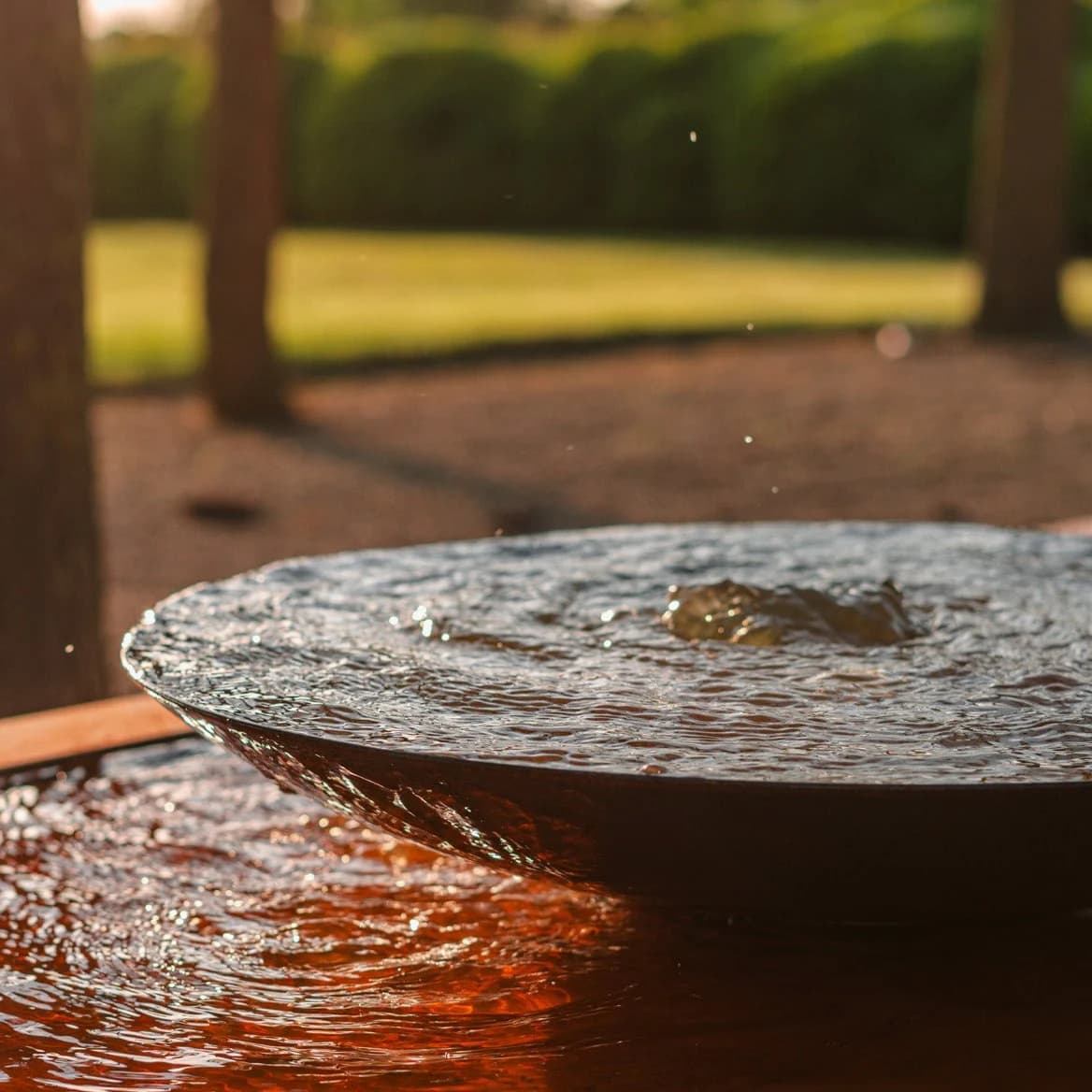 Vodné prvky corten, oceľ, meď, hliník