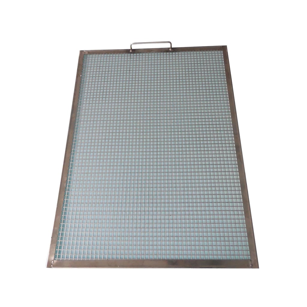 Nerezový rošt pre 2 šachty model 2023 615 x 780 mm