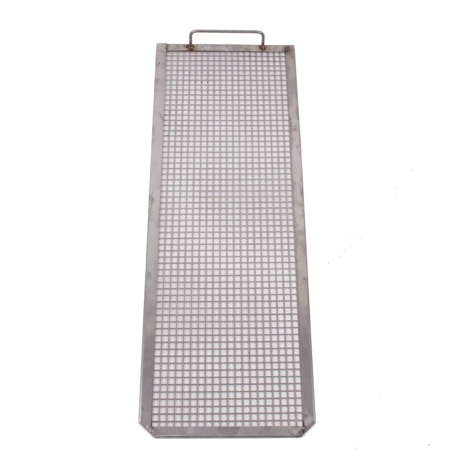 Nerezová mriežka úzka 3 šachty model 2023 33 x78 cm