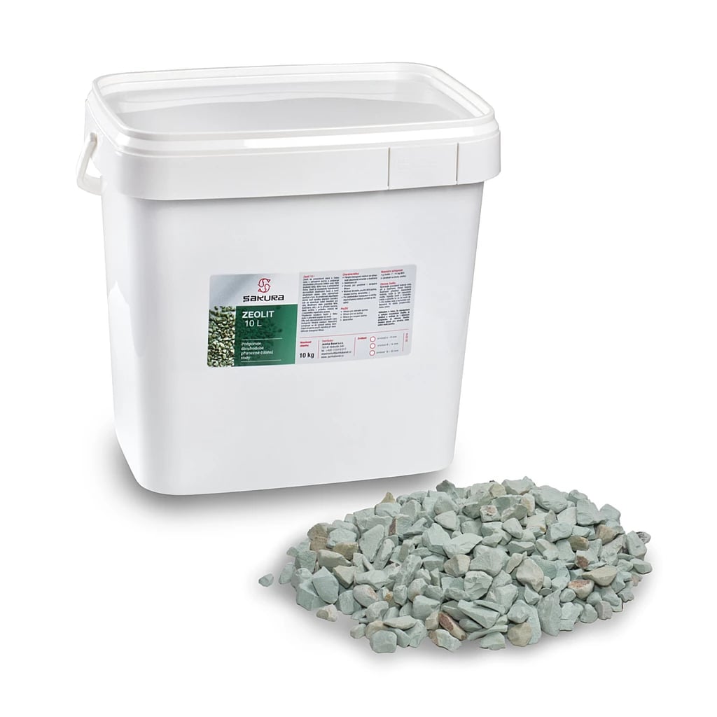 Zeolit 8 - 16 mm vedro 10 l + vrecko