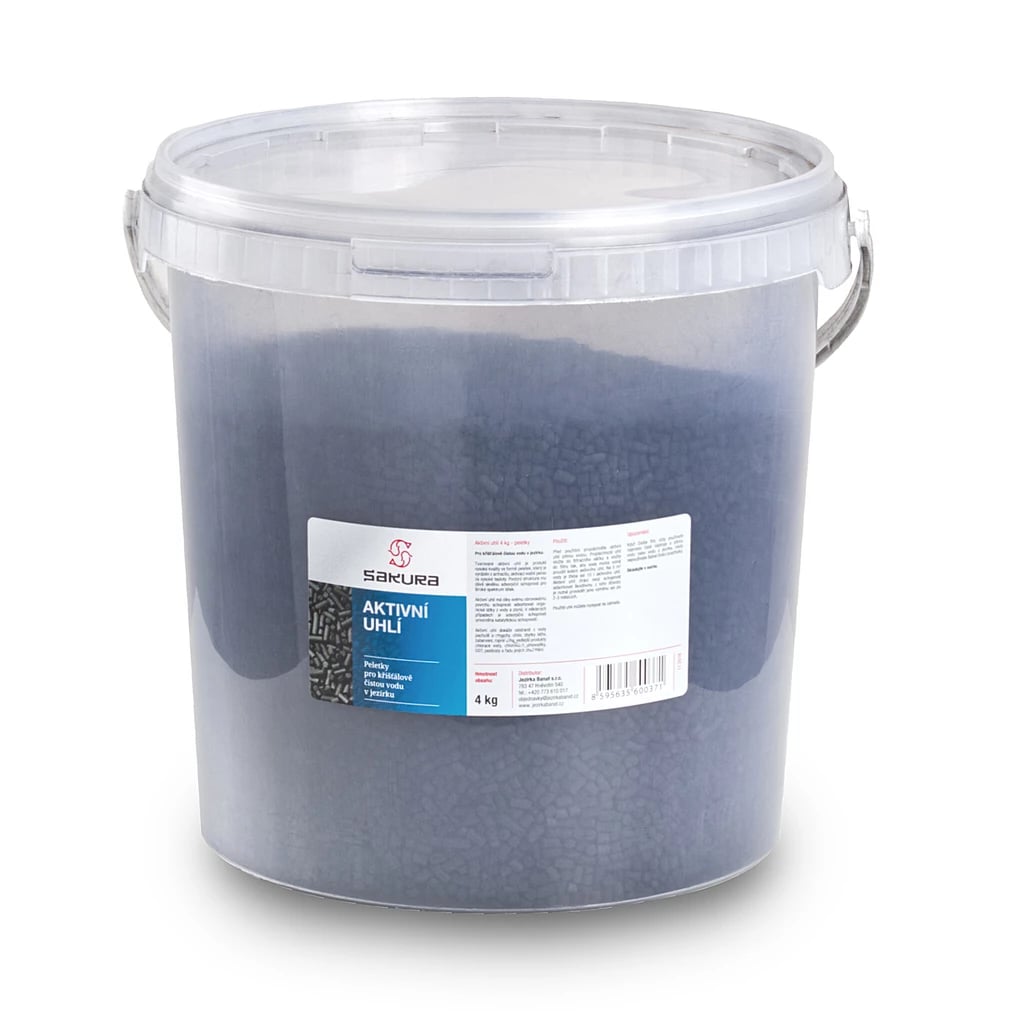 Aktívne uhlie - vedro 4 kg