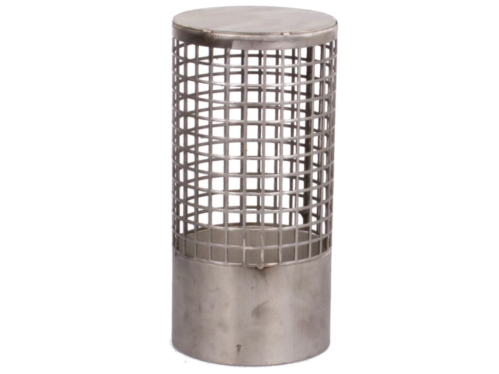 Stredný sací kôš z nehrdzavejúcej ocele, prípojka 110 mm